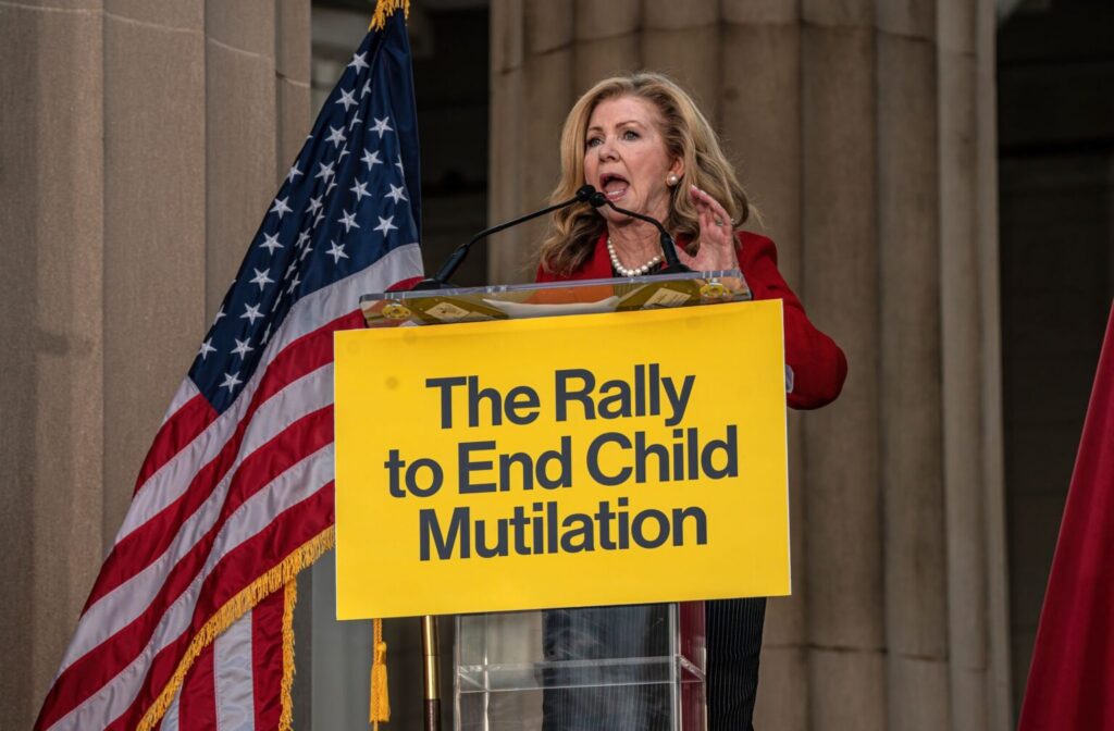 In late July 2026, Senator Blackburn co-sponsored the “Protecting Our Kids from Harmful Research Act,”