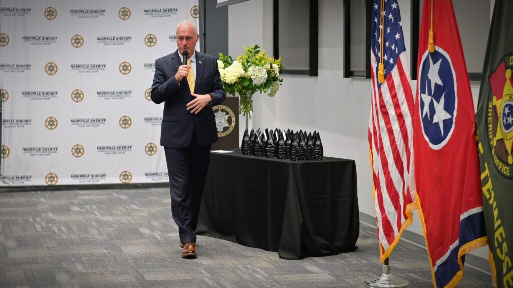 Sheriff Hall led the creation of the Behavioral Care Center, a first‑of‑its‑kind facility